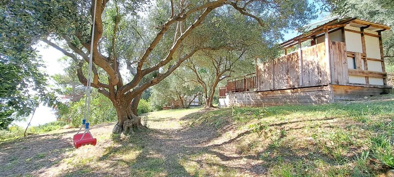 Luksuzni šator Ljubac Glamping Bell Tent Robinson