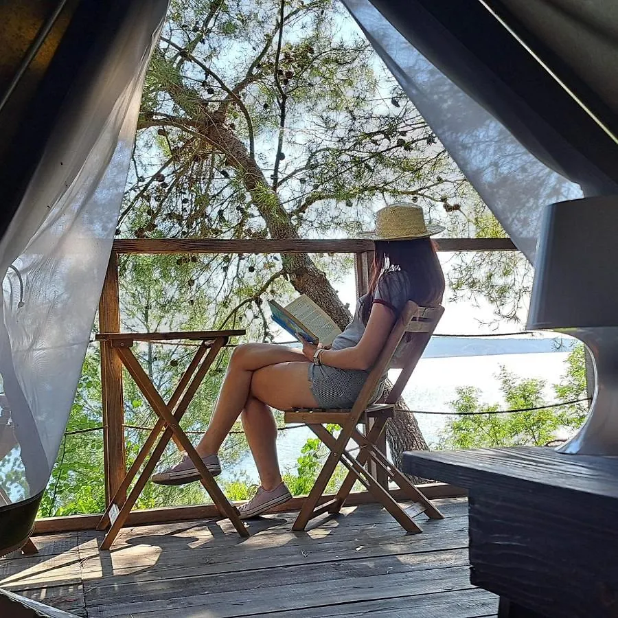 Ljubac Glamping Bell Tent Robinson 0*, Ljubac (Zadar) Croatia