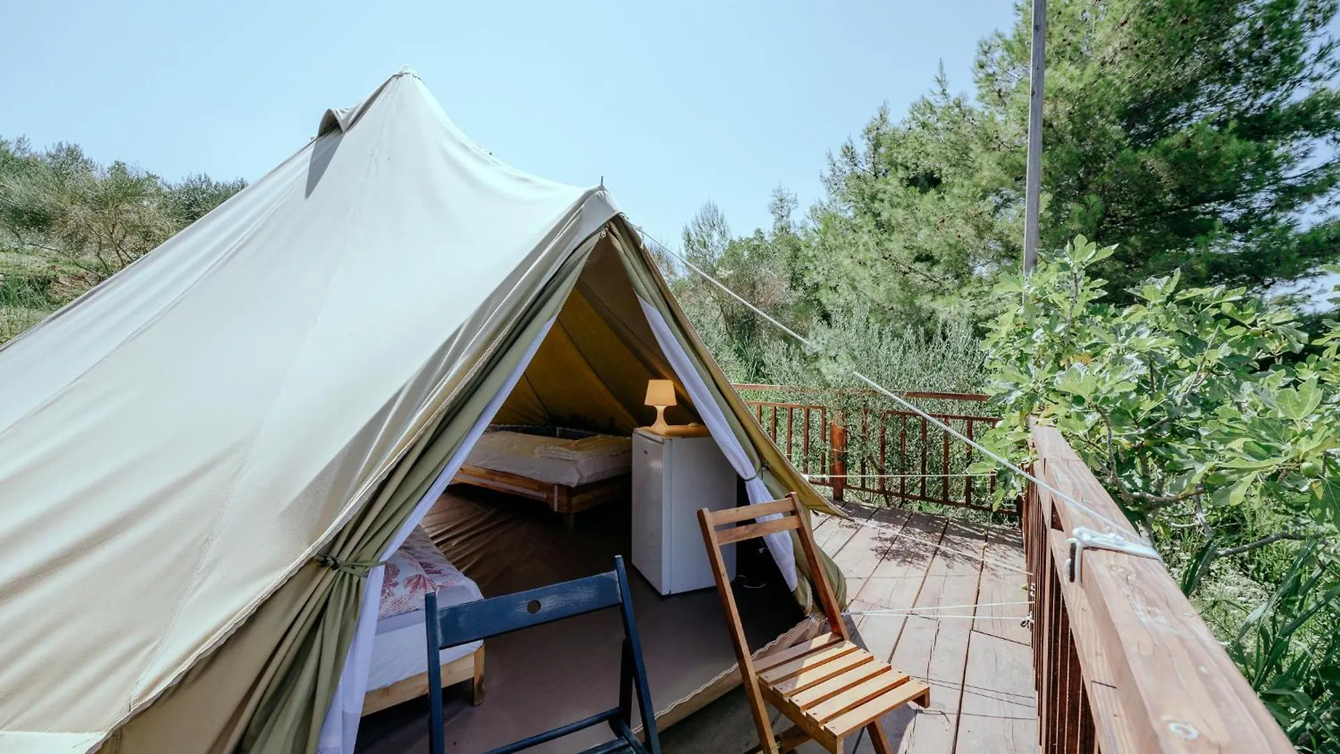 Ljubac Glamping Bell Tent Robinson Croatia